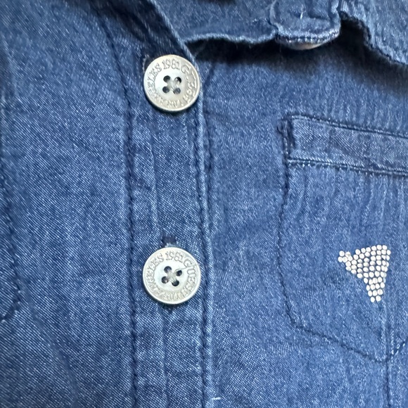 Guess LA Jean Romper for Girls - Picture 3 of 6